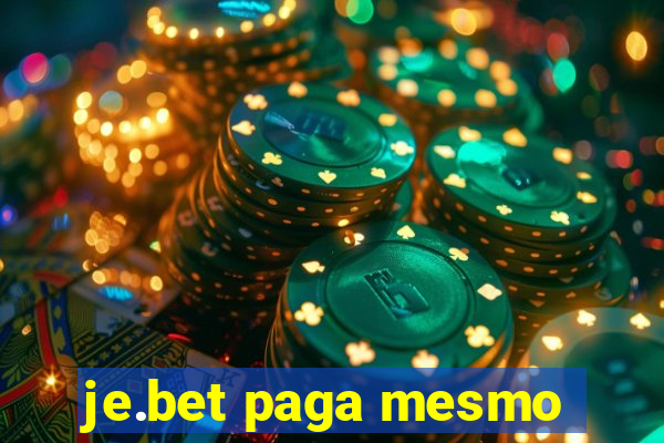 je.bet paga mesmo